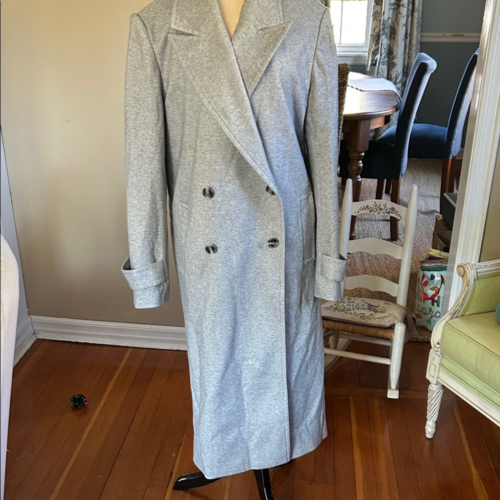 Steve Madden Light Gray Trench Coat